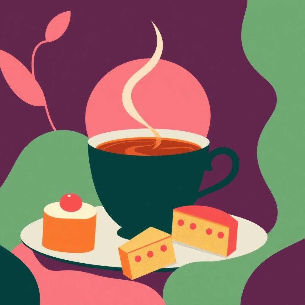 Tea Time with Cake